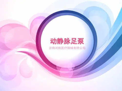 足泵PPT课件