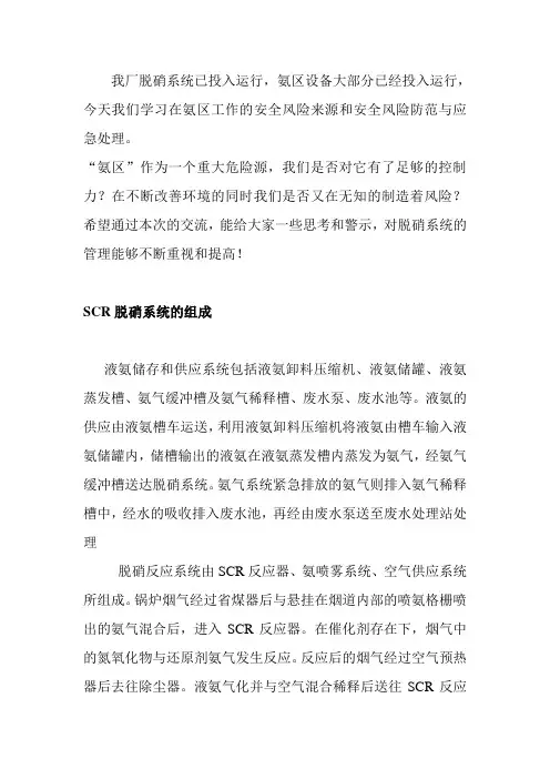 脱硝SCR讲稿