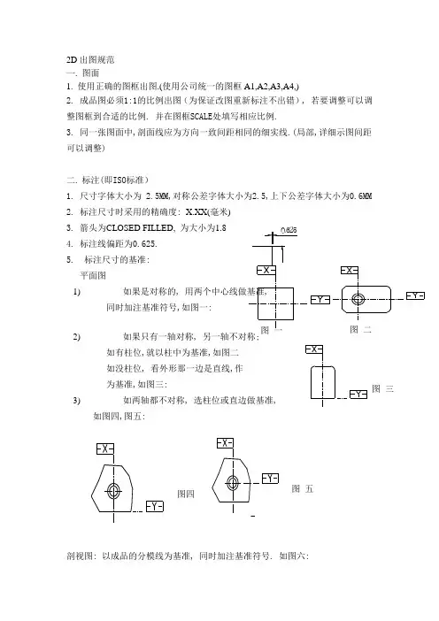 机械制图标准规范