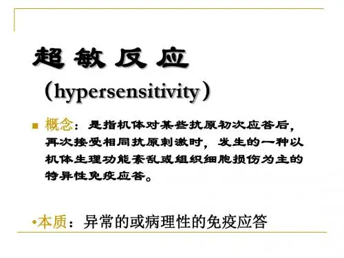 超敏反应