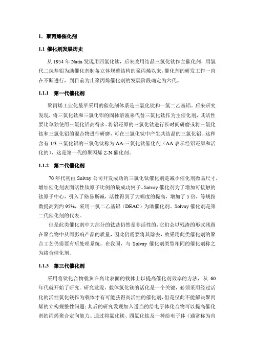 PP催化剂