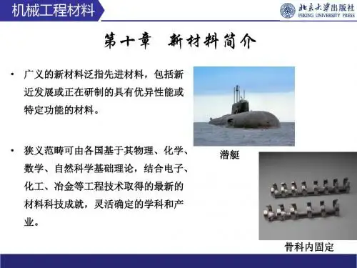 第10章新材料简介北大