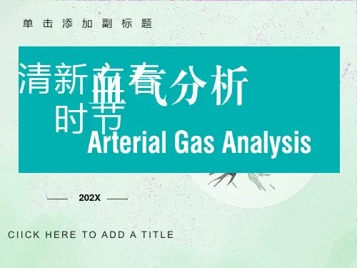 血气分析讲座