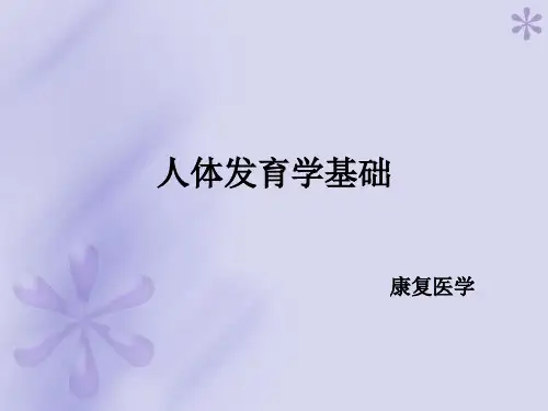 人体发育学基础