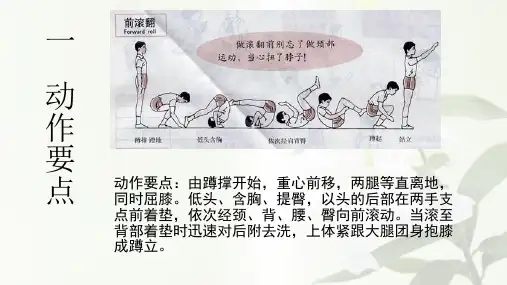 小学体育_前滚翻《小刺猬学本领》教学课件设计