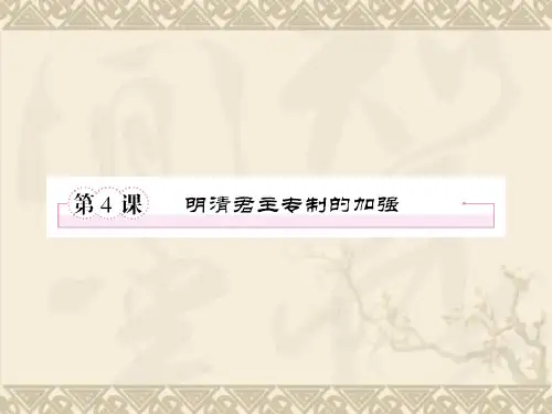 历史必修1人教新课标第1单元第4课同步课件33张