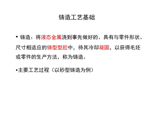 铸造工艺基础