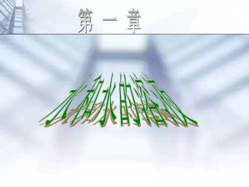 八年级上《地球上的水》ppt浙教版