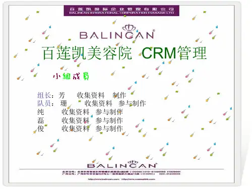 《美容院CRM管理》PPT课件