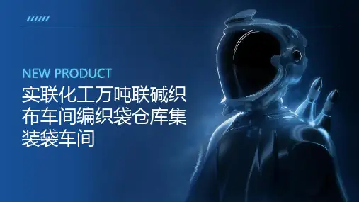 实联化工万吨联碱织布车间编织袋仓库集装袋车间