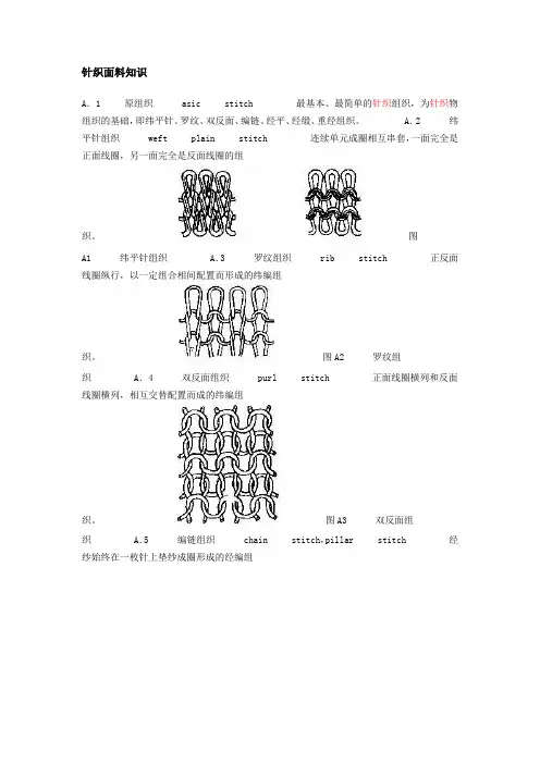 针织面料知识.doc