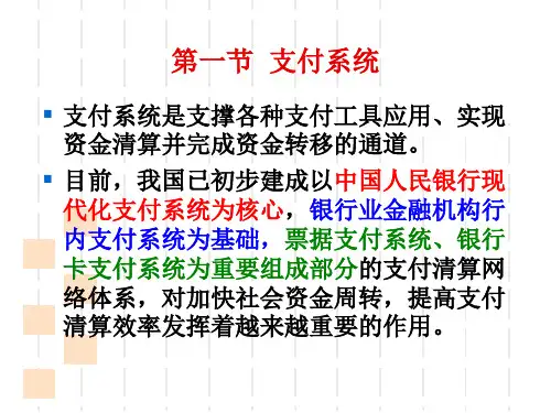 第六章银行间往来业务的核算ppt课件