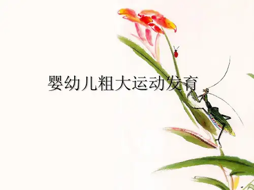 儿童粗大运动发育规律