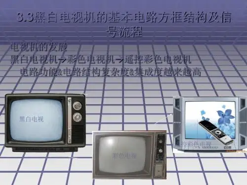 33黑白电视机的方框图 共24页
