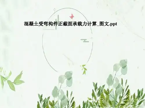 混凝土受弯构件正截面承载力计算_图文