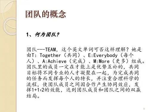 团队意识培训PPT49页