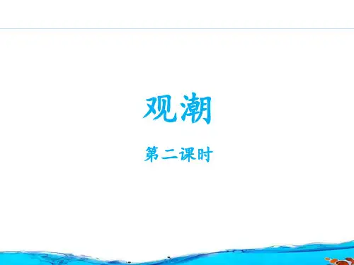 《观潮》第二课时PPT课件