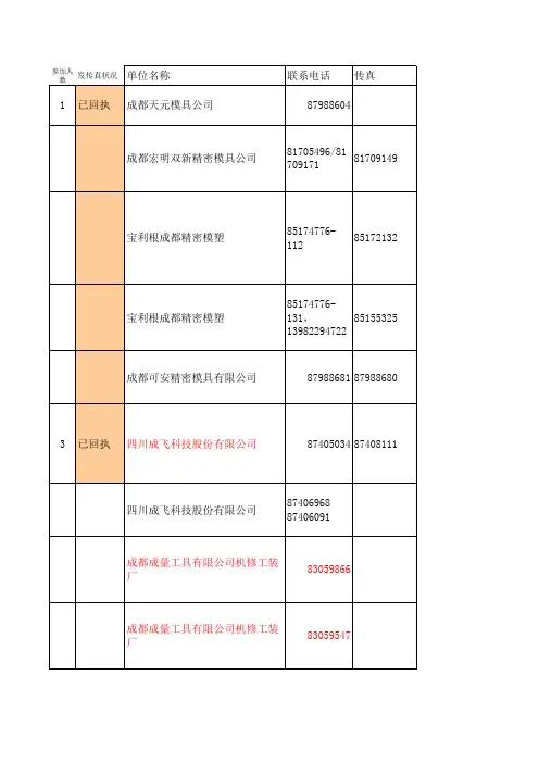西南IT行业名单
