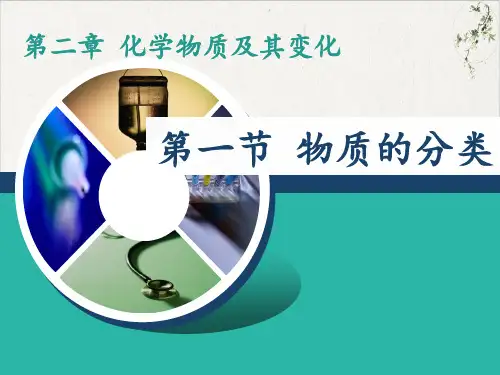 人教化学必修第二章物质的分类PPT课件