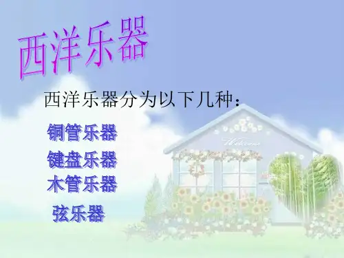 西洋乐器__课件