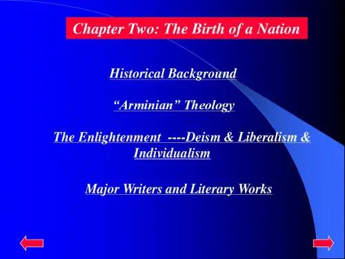 美国文学chapter_2