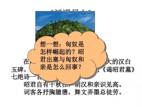 七年级历史匈奴的兴起及汉朝的和战