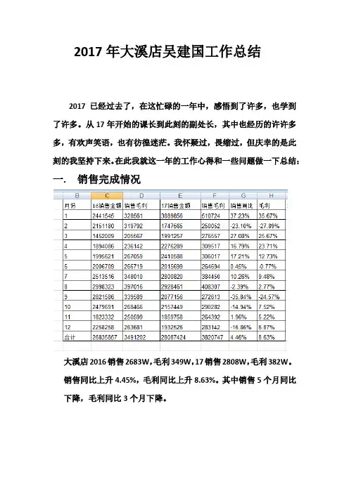 2017年度超市工作总结工作总结.doc