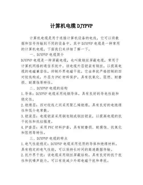 计算机电缆DJYPVP