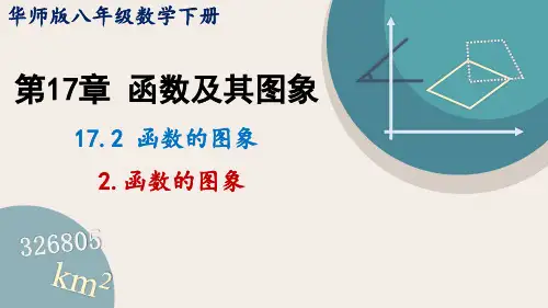 华师大版八年级数学下册课件 17-2-2  函数的图象