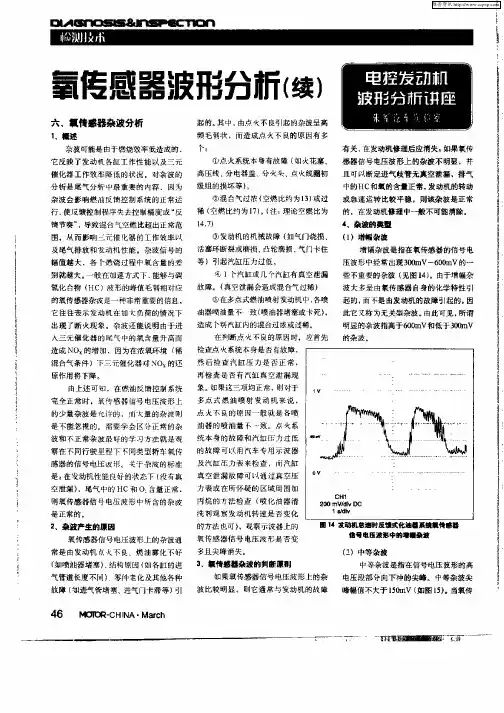 氧传感器波形分析(续)