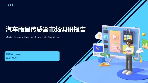 2023年中国汽车雨量传感器行业发展现状分析与未来前景调研报告报告模板