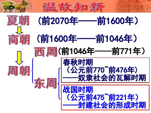 部编版历史七年级上册第9课秦统一中国-课件