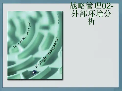 战略管理02-外部环境分析