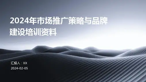 2024年市场推广策略与品牌建设培训资料