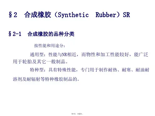 高分子材料之合成橡胶