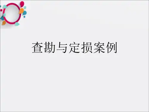 《查勘与定损案例》PPT课件