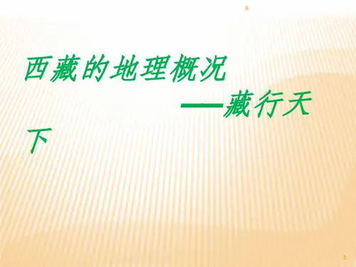 西藏的地理概况
