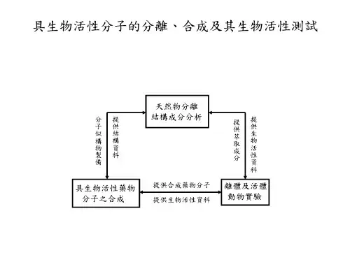 心血管疾病新药物分子之开发研究ppt精品ppt课件