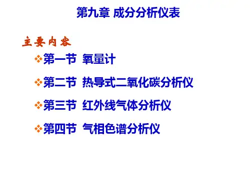 第9章-成分分析仪表