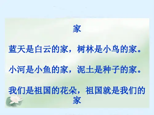 二年级下册《美化家园》PPT课件
