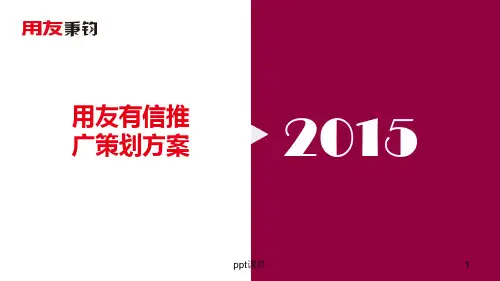 微信推广策划方案 ppt课件