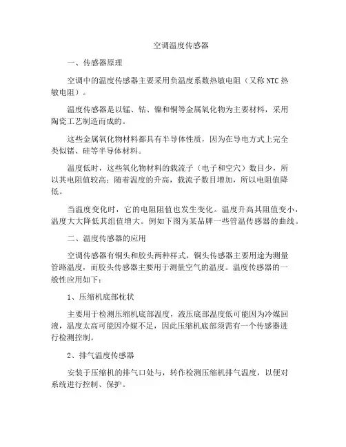 空调温度传感器