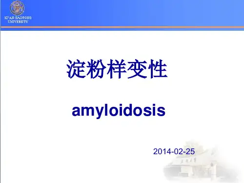 淀粉样变性