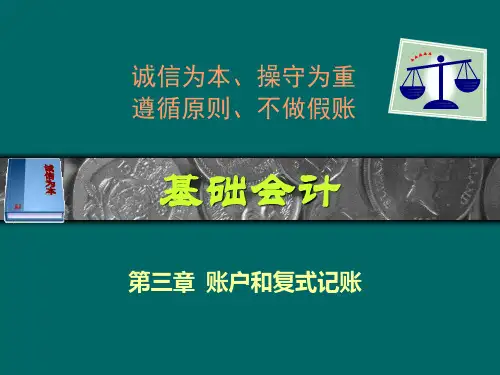 《确定会计分录》课件