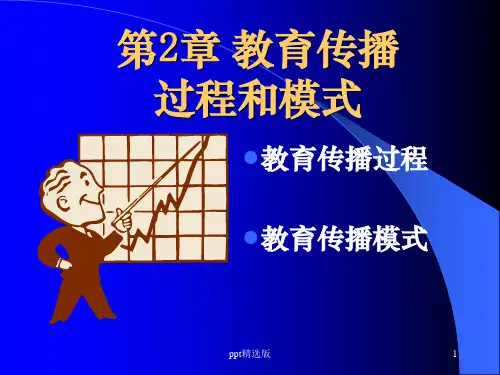 第2章 教育传播过程和模式ppt课件