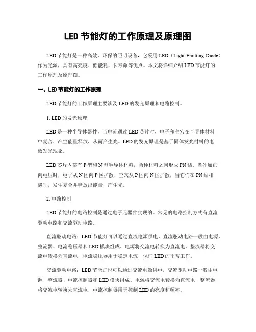 LED节能灯的工作原理及原理图