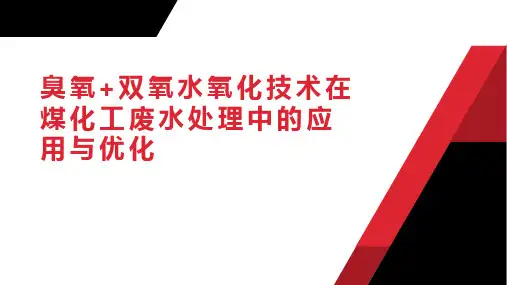 拓展——臭氧 双氧水氧化技术在煤化工废水处理中的应用与优化