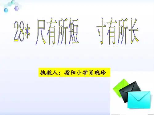 28、尺有所短-寸有所长