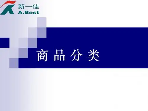 商品分类