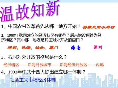 八年级历史下册第10课_建设有中国特色的社会主义ppt